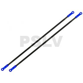 180CFX812-B   Tail Boom Support Set CNC (Bleu) - Blade 180 CFX